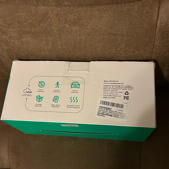 winees 2.4/5 GHz 4MP WiFiwColorNight Vision OutdoorSecurityCameraAlexa F2X Comp - Picture 3 of 13